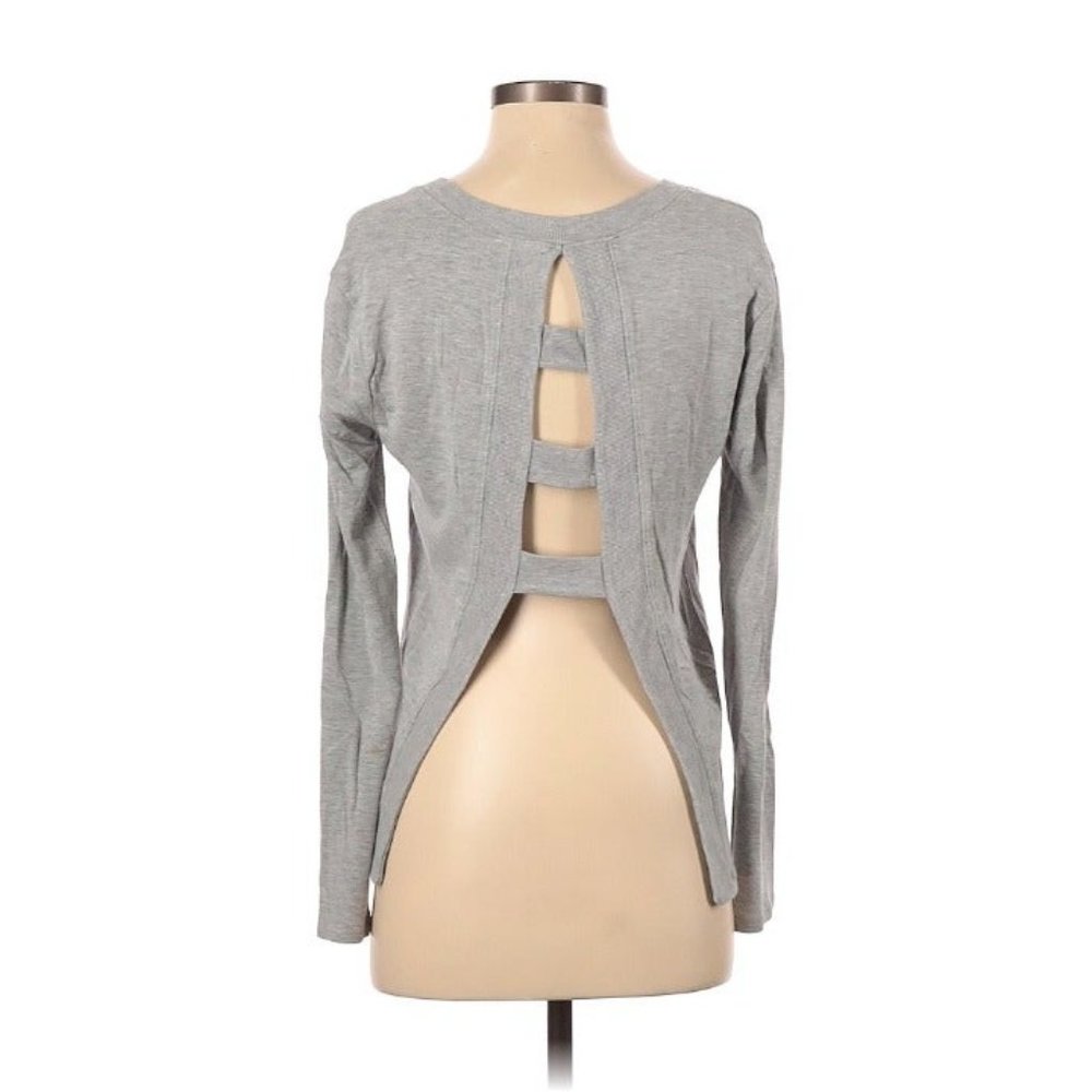 Beyond Yoga Strappy Open Back Pullover Sweatshirt XS